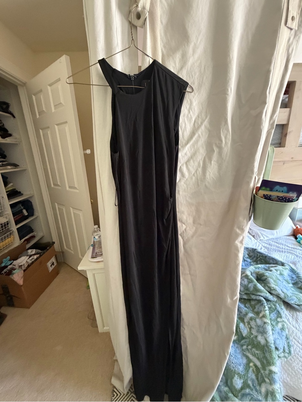 Nicole Miller Black Evening Dress